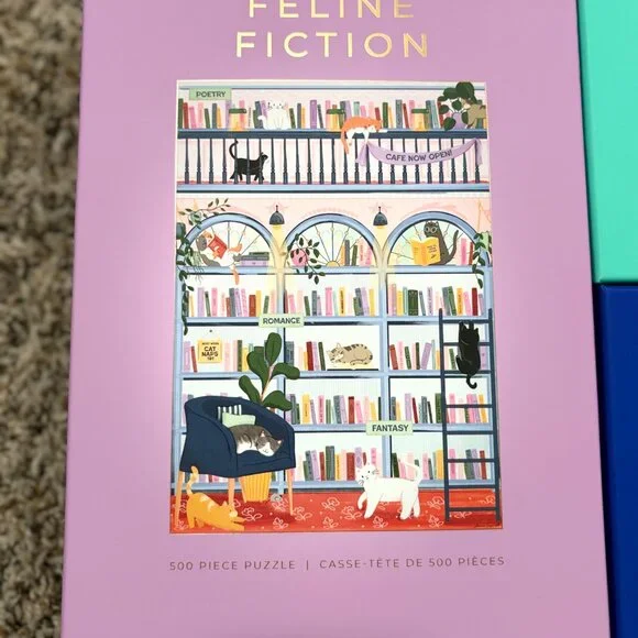 Set of 5 HOBBRY 500 Piece Quality Puzzles - Differently Collab Design Scenes - Picture 2 of 8